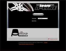 Tablet Screenshot of parc.a-linewheels.co.za